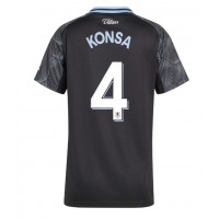 Fotbalové Dres Aston Villa Ezri Konsa #4 Dámské Venkovní 2025-26 Krátký Rukáv